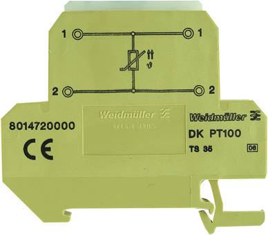 Weidmüller Reihenklemme 10 St. DKT 4/35 PT100 400V (max)