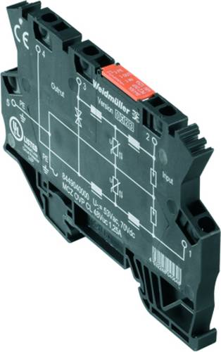 Weidmüller 8449040000 MCZ OVP CL 48VUC 1,25A Überspannungsschutz-Modul 10 St.