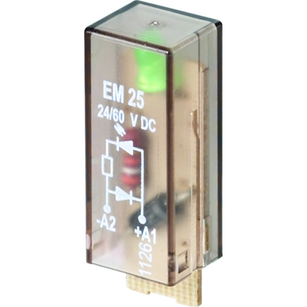 Weidmüller Steckmodul mit LED, mit Freilaufdiode RIM-I 2 110/230VDC GN Leuchtfarben: Grün 10St.