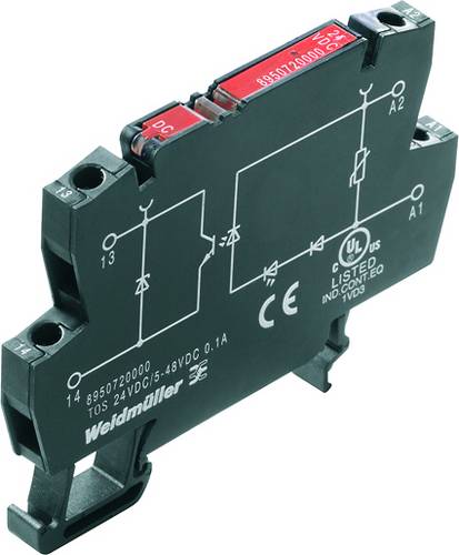 Weidmüller Optokopplerrelais 8950720000-10 0.1 A Schaltspannung (max.): 48 V/DC 10 St.