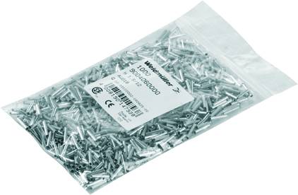 Weidmüller 9004060000 Aderendhülse 1.5 mm² Unisoliert Metall 1000 St.