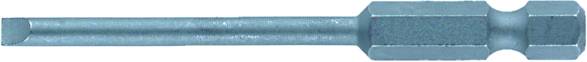 Weidmüller BIT E6.3 Schlitz-Bit 6.5mm Chrom-Vanadium Stahl gehärtet E 6.3