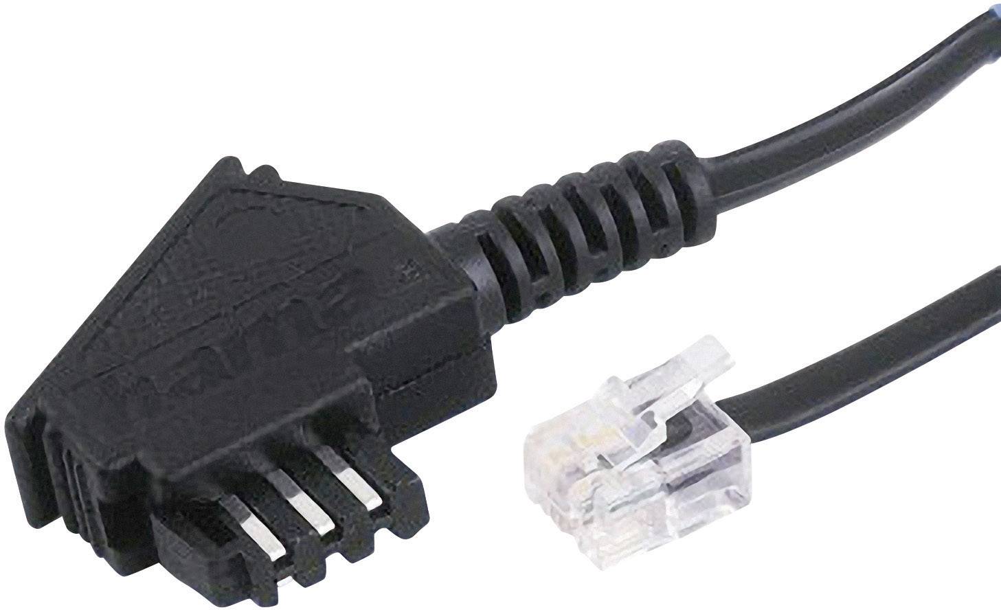 InLine Cavo Telefonico TAE-F Maschio A RJ11 6/4 Per Import 20m