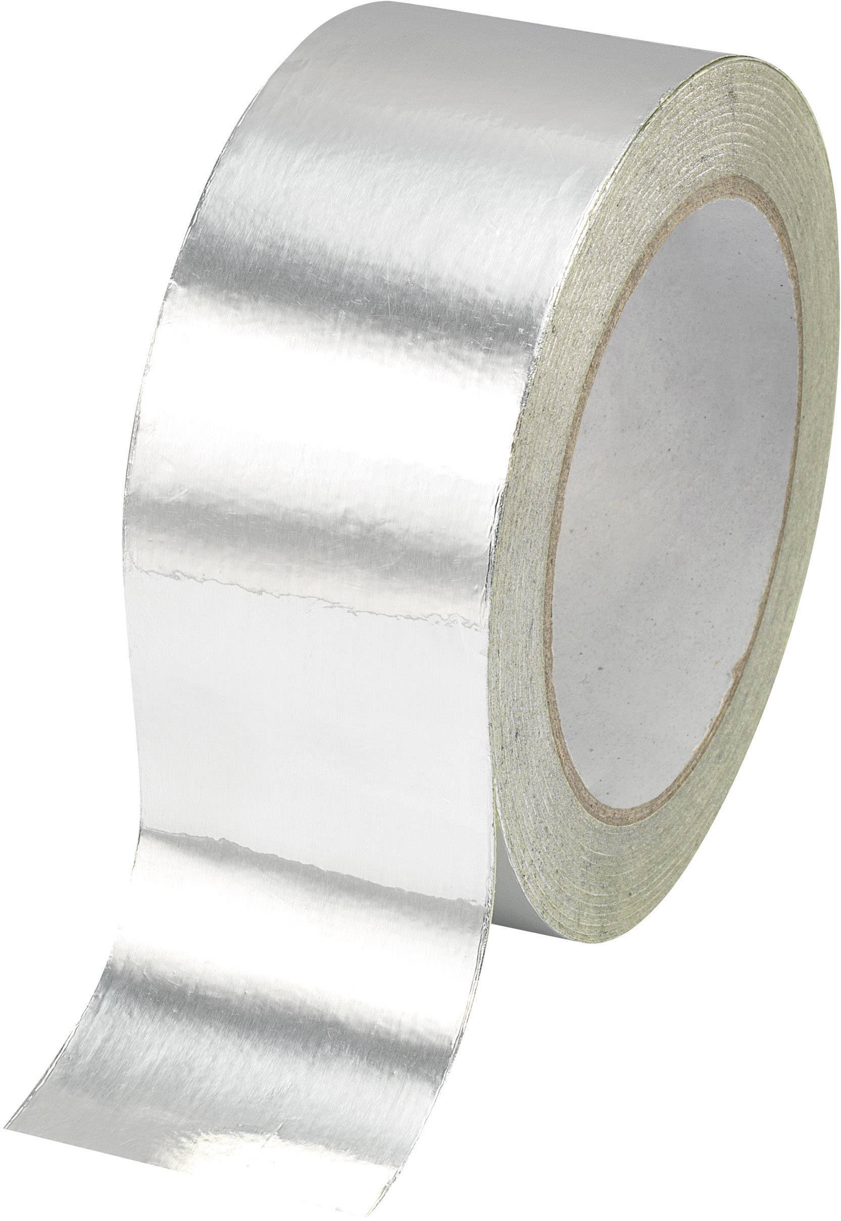 Eine Rolle silbernes Klebeband mit leicht abgerolltem Ende, geeignet für Reparaturen und Abdichtungen.