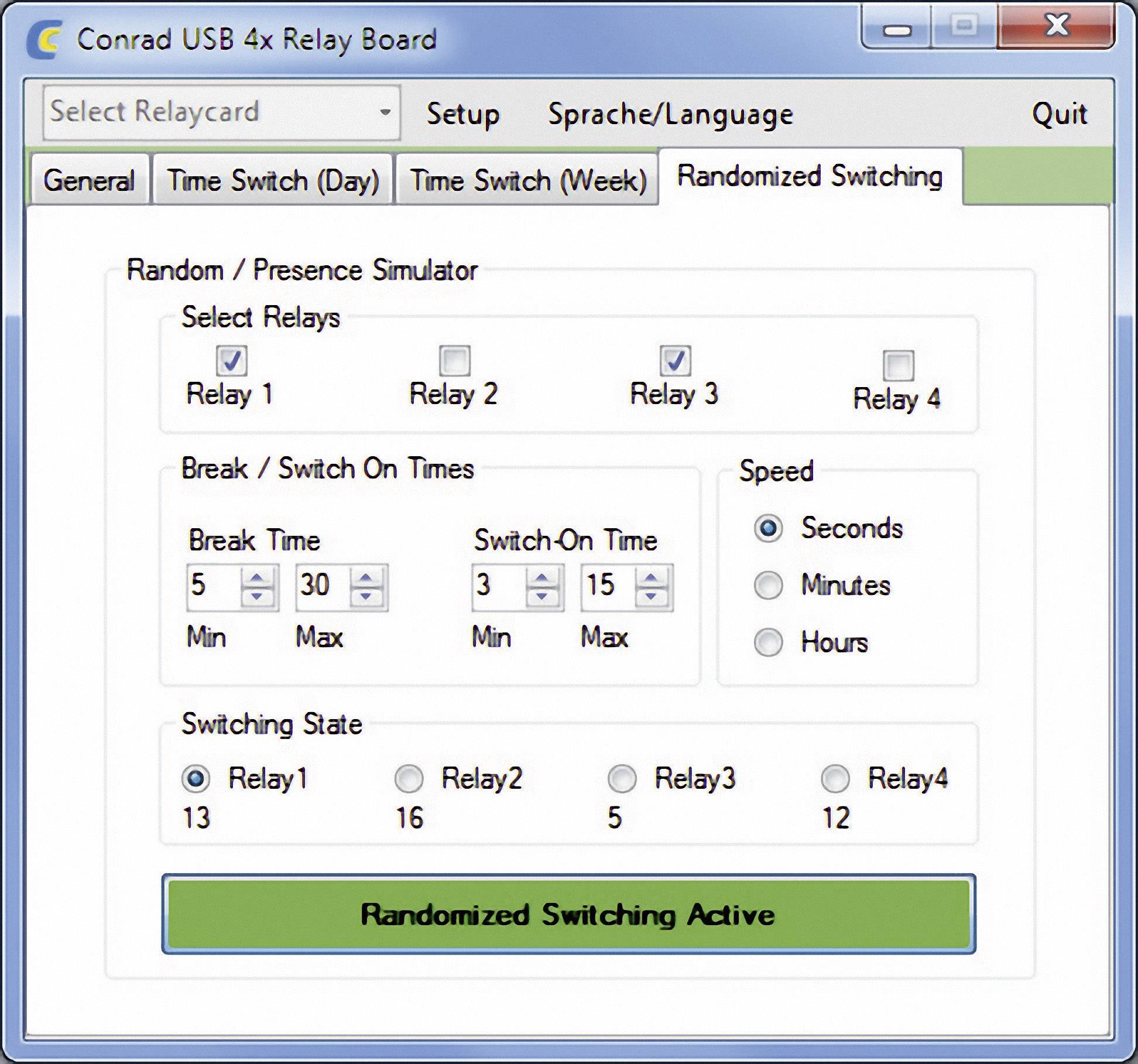 Conrad Components 393905 Relaiskarte Baustein 5 V/DC