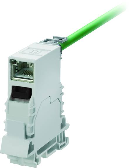 Weidmüller 8946950000 Sensor-/Aktor-Einbausteckverbinder RJ45 Geräteflansch 10St.