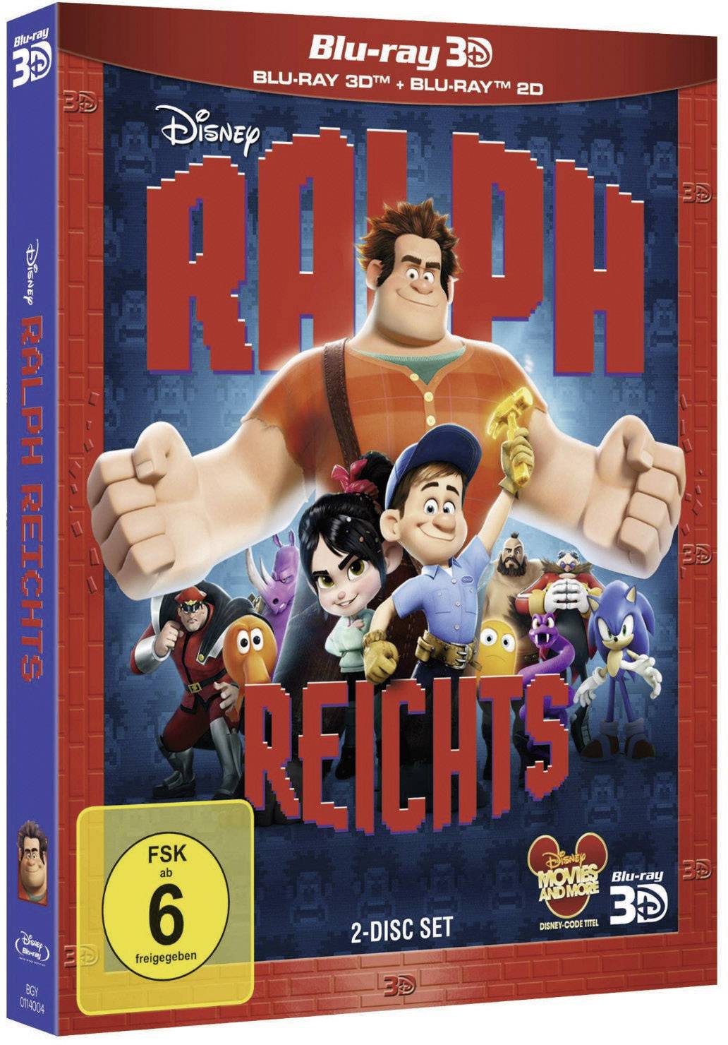 blu-ray 3D Ralph reichts (+ Blu-ray) FSK: 6