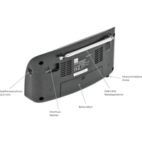 Dual DAB 14 Kofferradio DAB+, UKW Schwarz Dual DAB 14 Kofferradio DAB+, UKW Schwarz