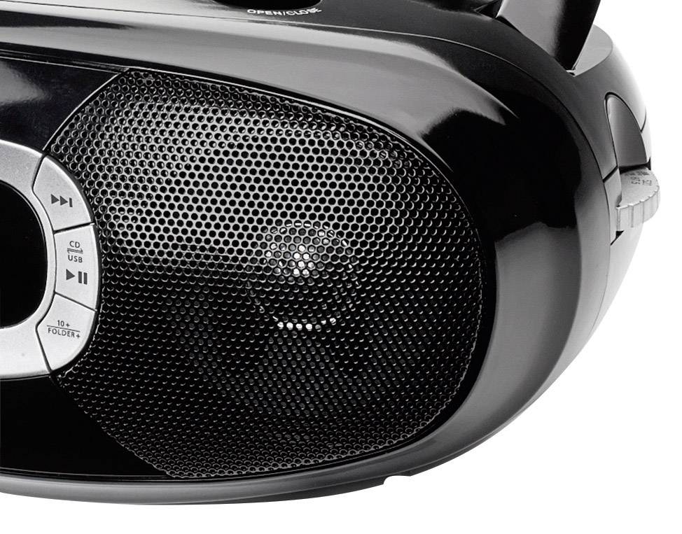 Dual P 390 CD-Radio UKW, MW CD, USB Schwarz