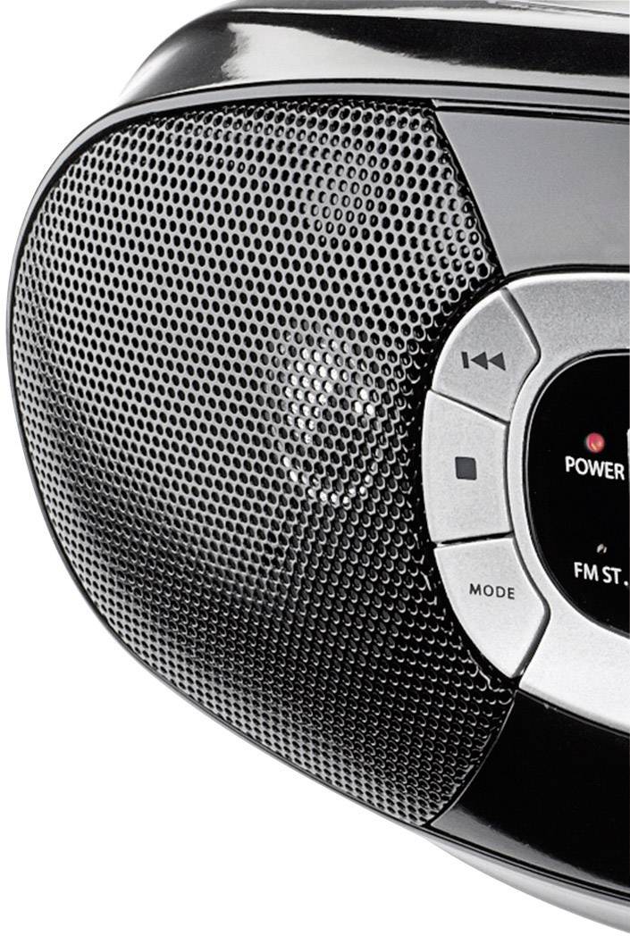 P391 CD-Radio UKW CD, USB   Schwarz