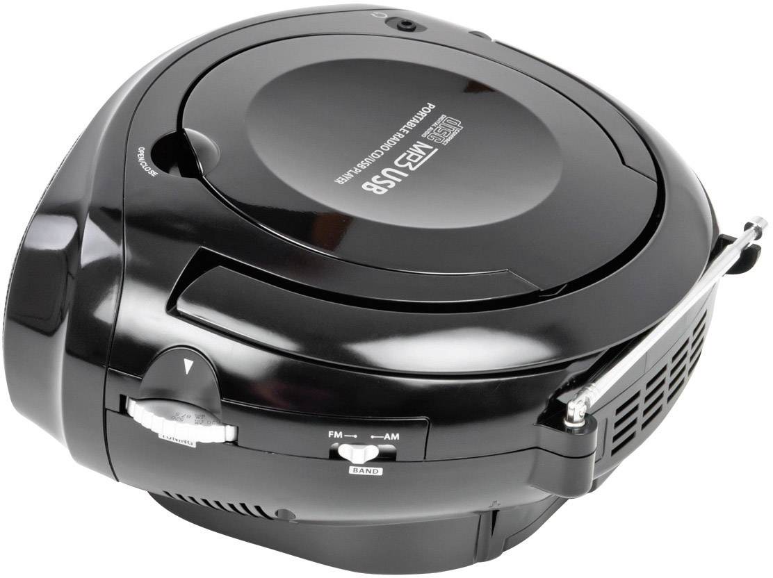 Dual P 390 CD-Radio UKW, MW CD, USB Schwarz