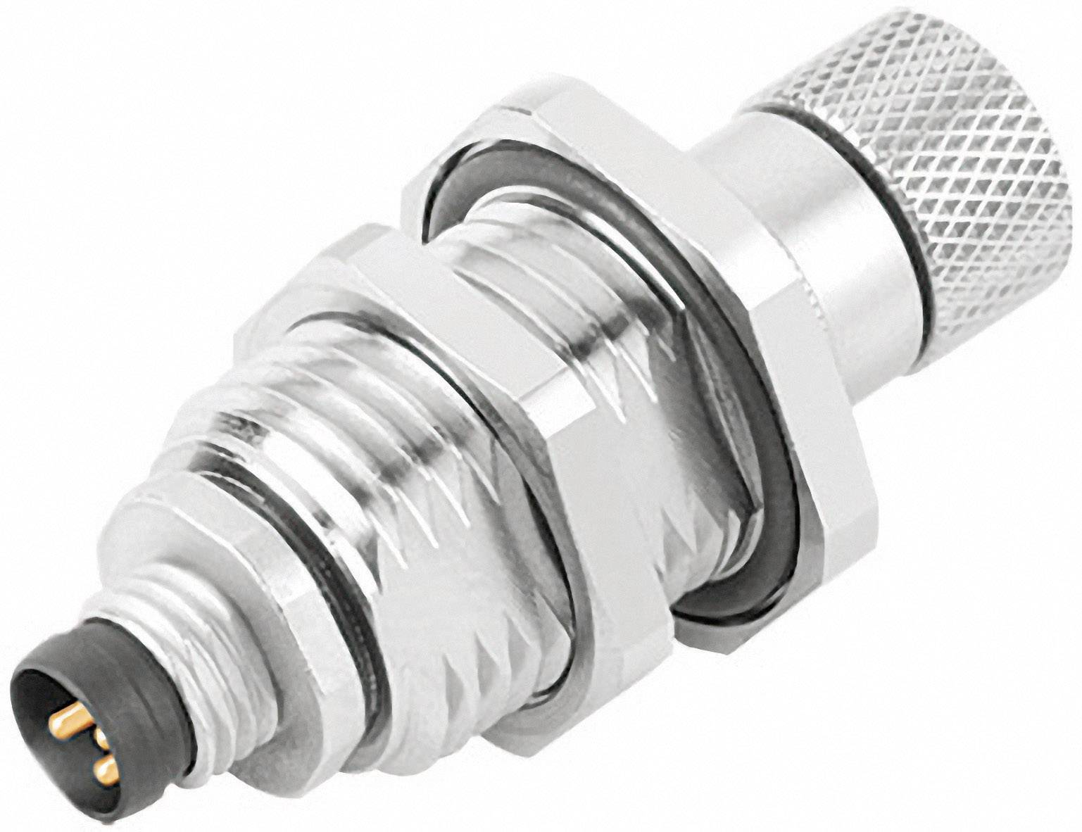 Binder 09 5250 00 03 Sensor-/Aktor-EinbausteckverM8 Stecker, gerade, Buchse, gerade Polzahl