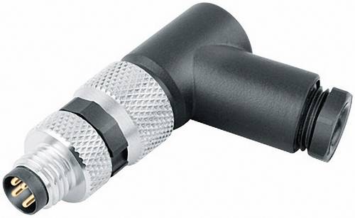 Binder 99-3383-110-04 Sensor-/Aktor-Steckverbinder, unkonfektioniert M8 Stecker, gewinkelt Polzahl