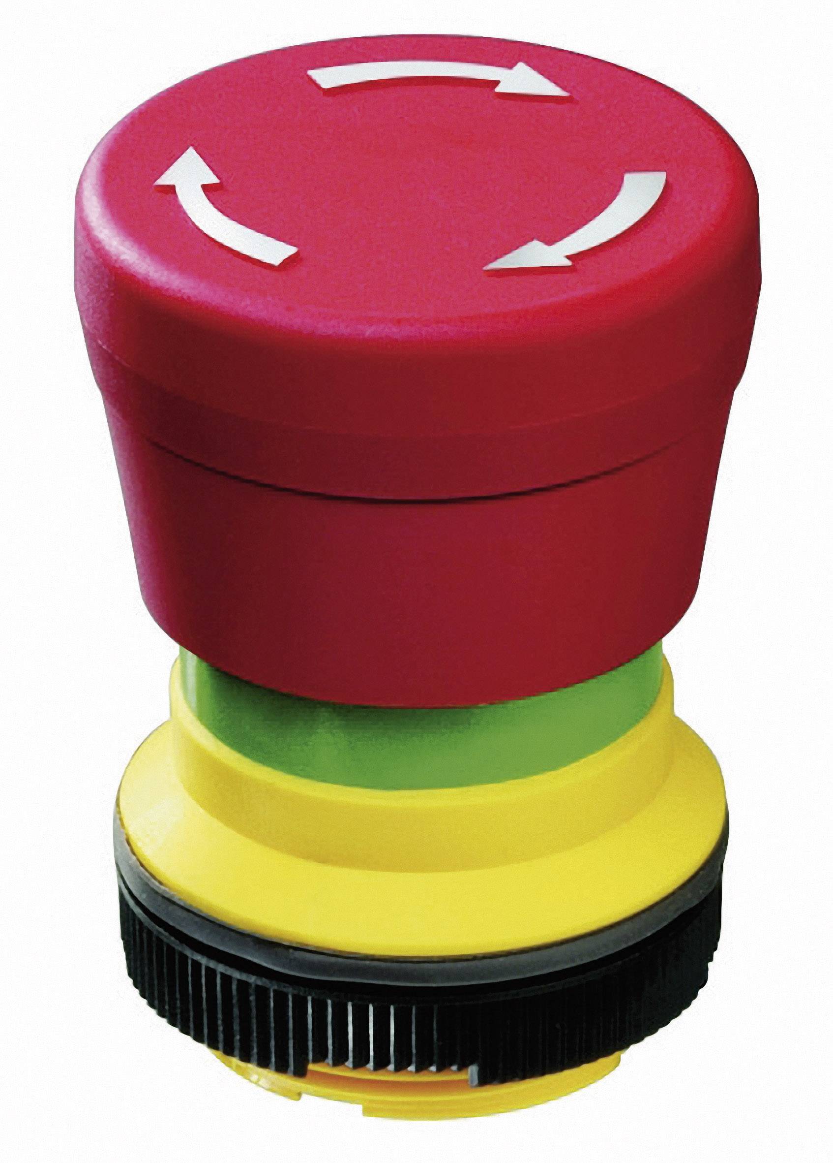 Bouton D'arrêt D'urgence RAFI RAFIX 22 FS+ - Référence 1.30.273.501/0300 - Pour Panneaux Machines