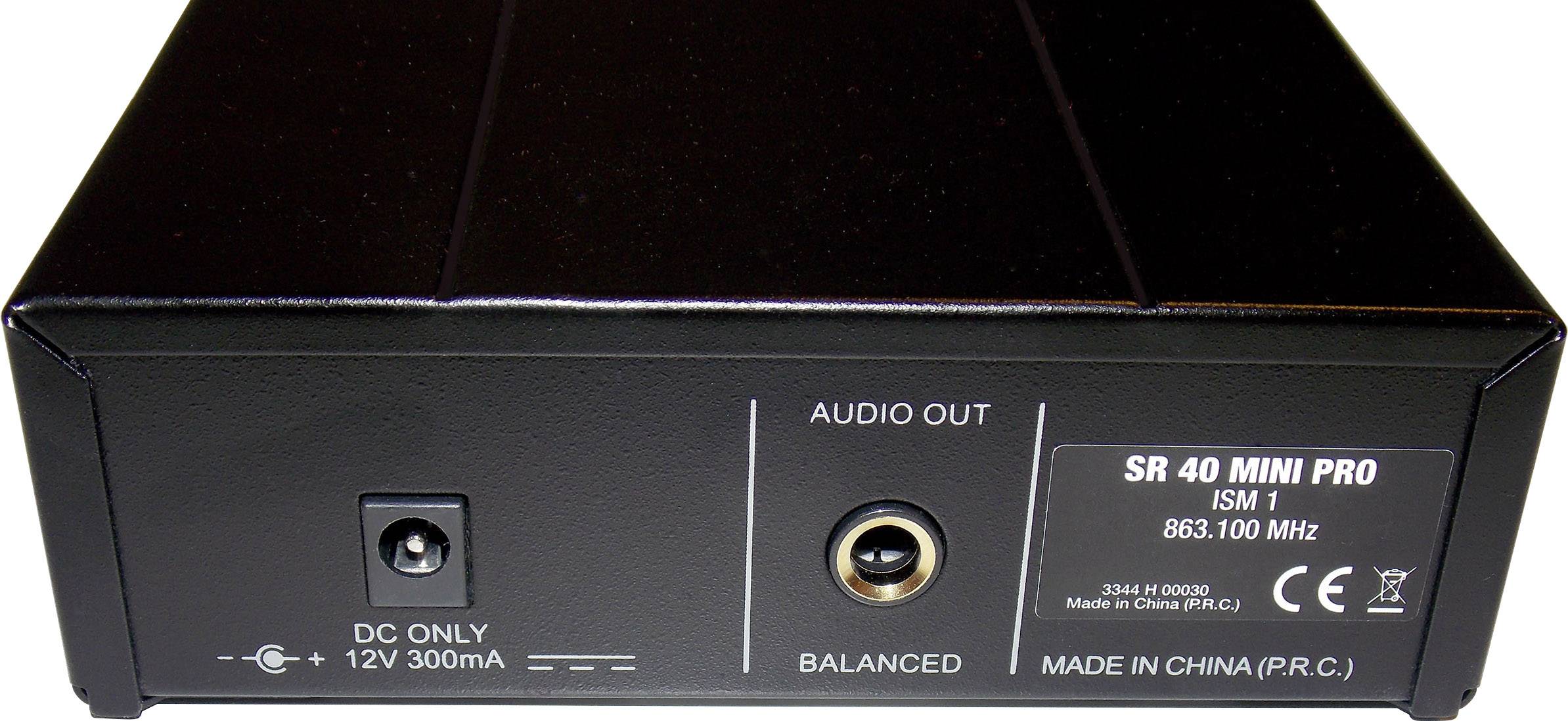 AKG WMS40 Mini Sport Set ISM 1 Headset Funkmikrofon-Set Übertragungsart (Details):Funk Funk