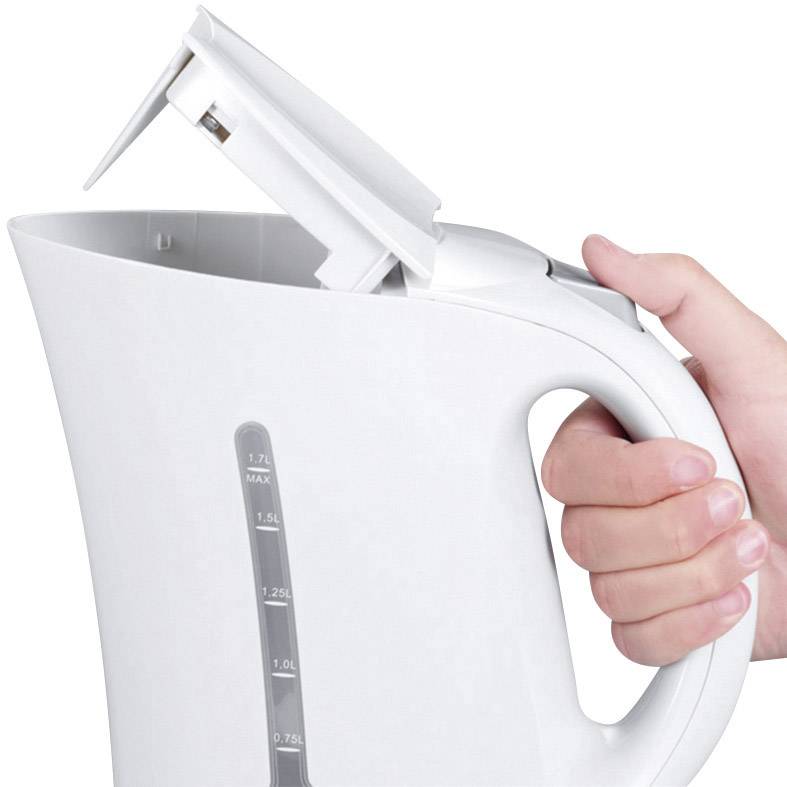 Severin WK 3482 Wasserkocher schnurlos Weiß