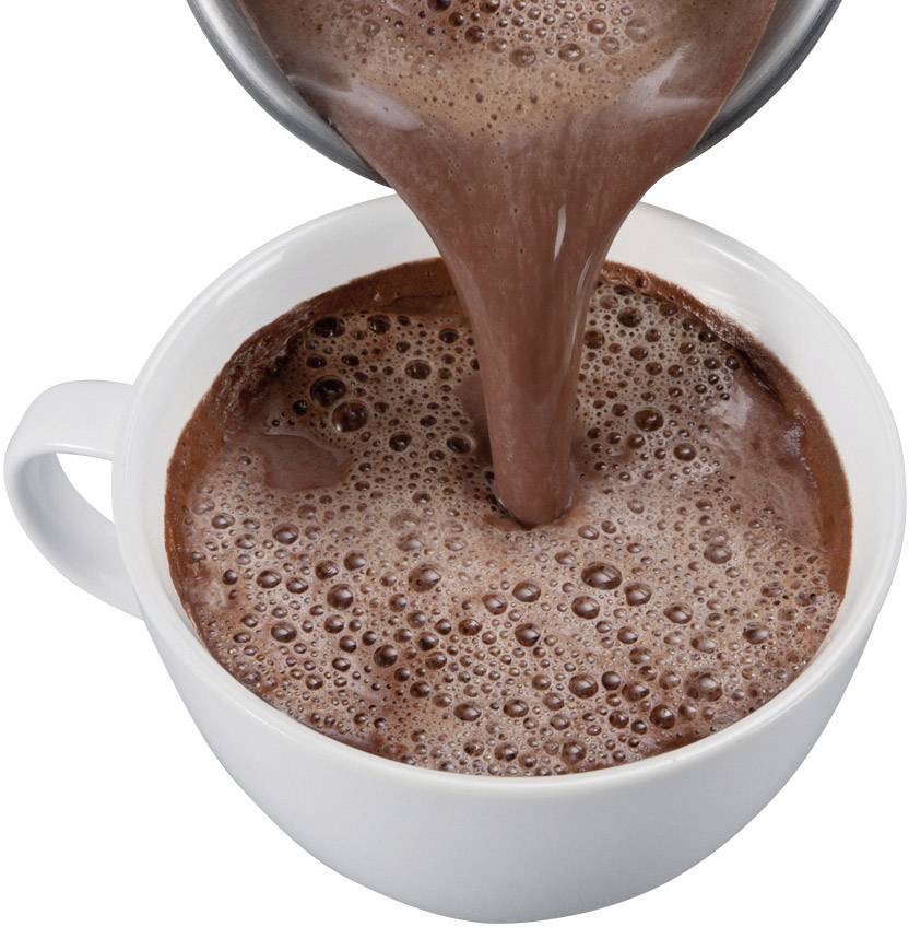 Severin SM 9685 Induktions-Milchaufschäumer Silber, Weiß 500 W