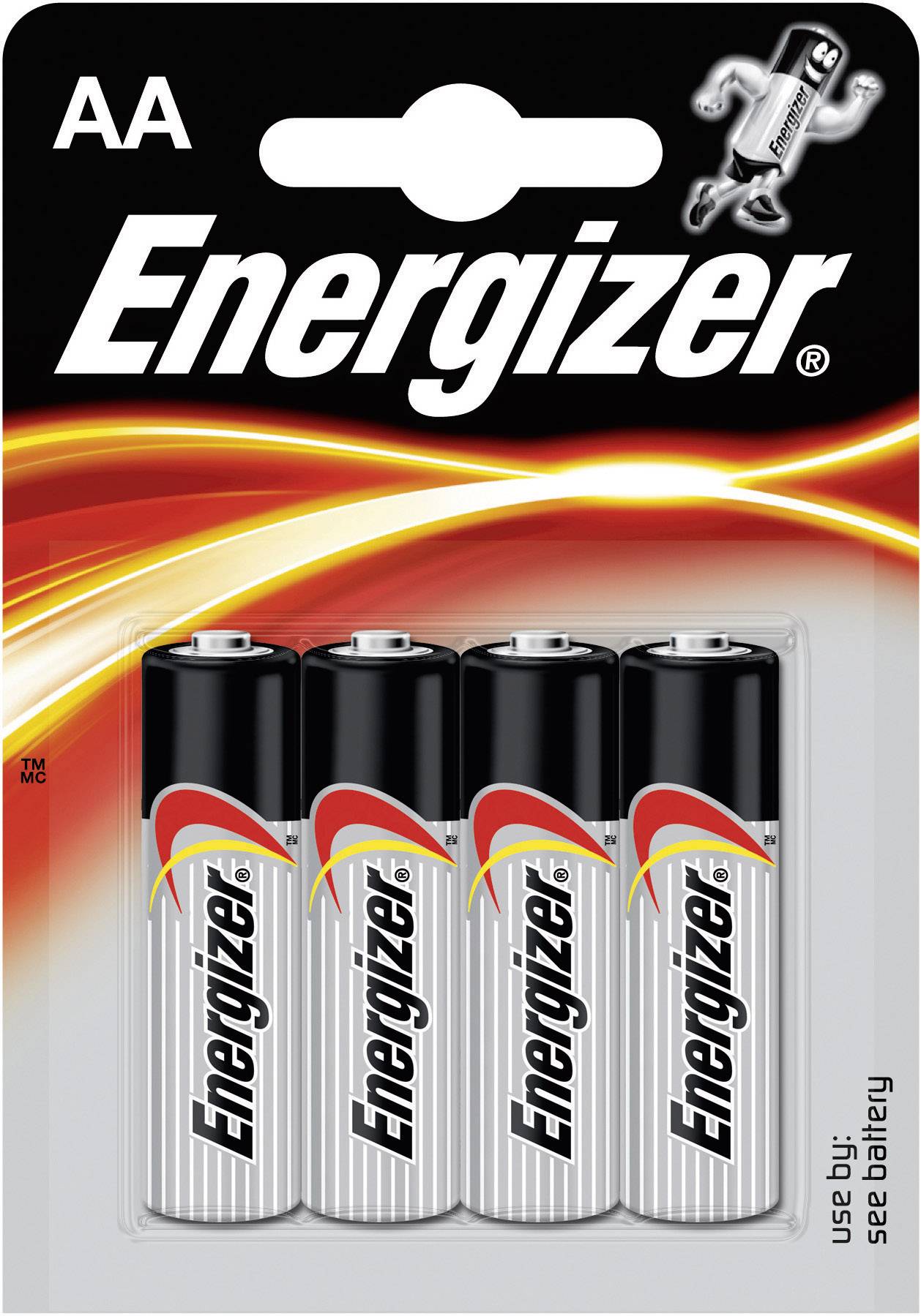 Energizer Classic LR06 Mignon (AA)-Batterie Alkali-Mangan 1.5 V 4 St.