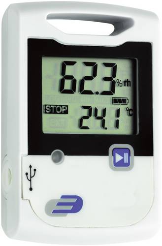 Dostmann electronic 5005-0002 LOG20 Multi-Datenlogger Messgröße Temperatur, Luftfeuchtigkeit -30 bi