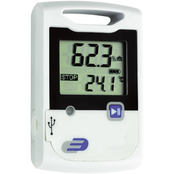 Dostmann electronic 5005-0002 LOG20 Multi-Datenlogger Messgröße Temperatur, Luftfeuchtigkeit -30 bis 60°C 0 bis 99% rF Dostmann electronic 5005-0002 LOG20 Multi-Datenlogger Messgröße Temperatur, Luftfeuchtigkeit -30 bis 60°C 0 bis 99% rF
