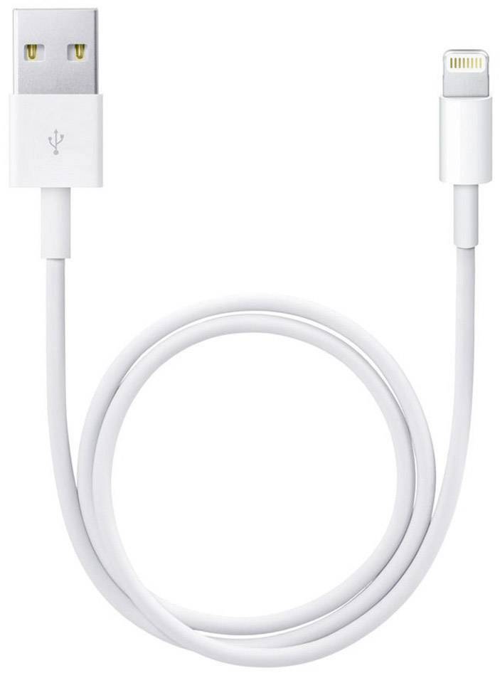 Apple USB-Kabel USB 2.0 USB-A Stecker, Apple Lightning Stecker 0.50 m Weiß ME291ZM/A