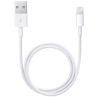 Apple USB-Kabel USB 2.0 USB-A Stecker, Lightning Stecker 0.50m Weiß ME291ZM/A Apple USB-Kabel USB 2.0 USB-A Stecker, Lightning Stecker 0.50m Weiß ME291ZM/A