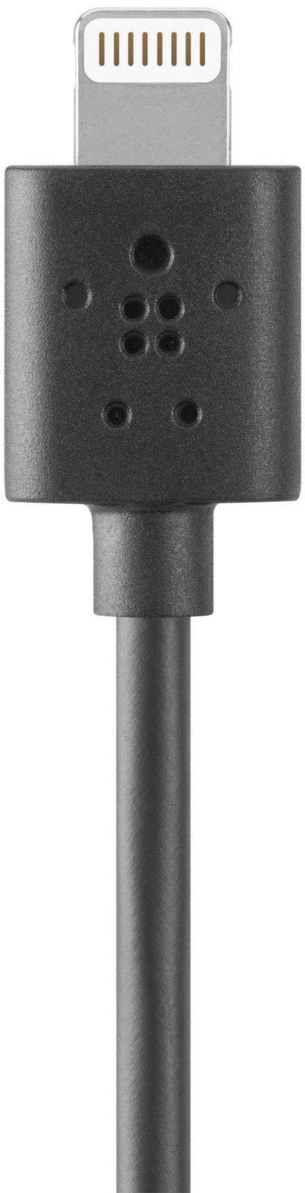 Belkin Apple iPad/iPhone/iPod Anschlusskabel [1x USB 2.0 Stecker A - 1x Apple Lightning-Stecker] 2.00 m Schwarz
