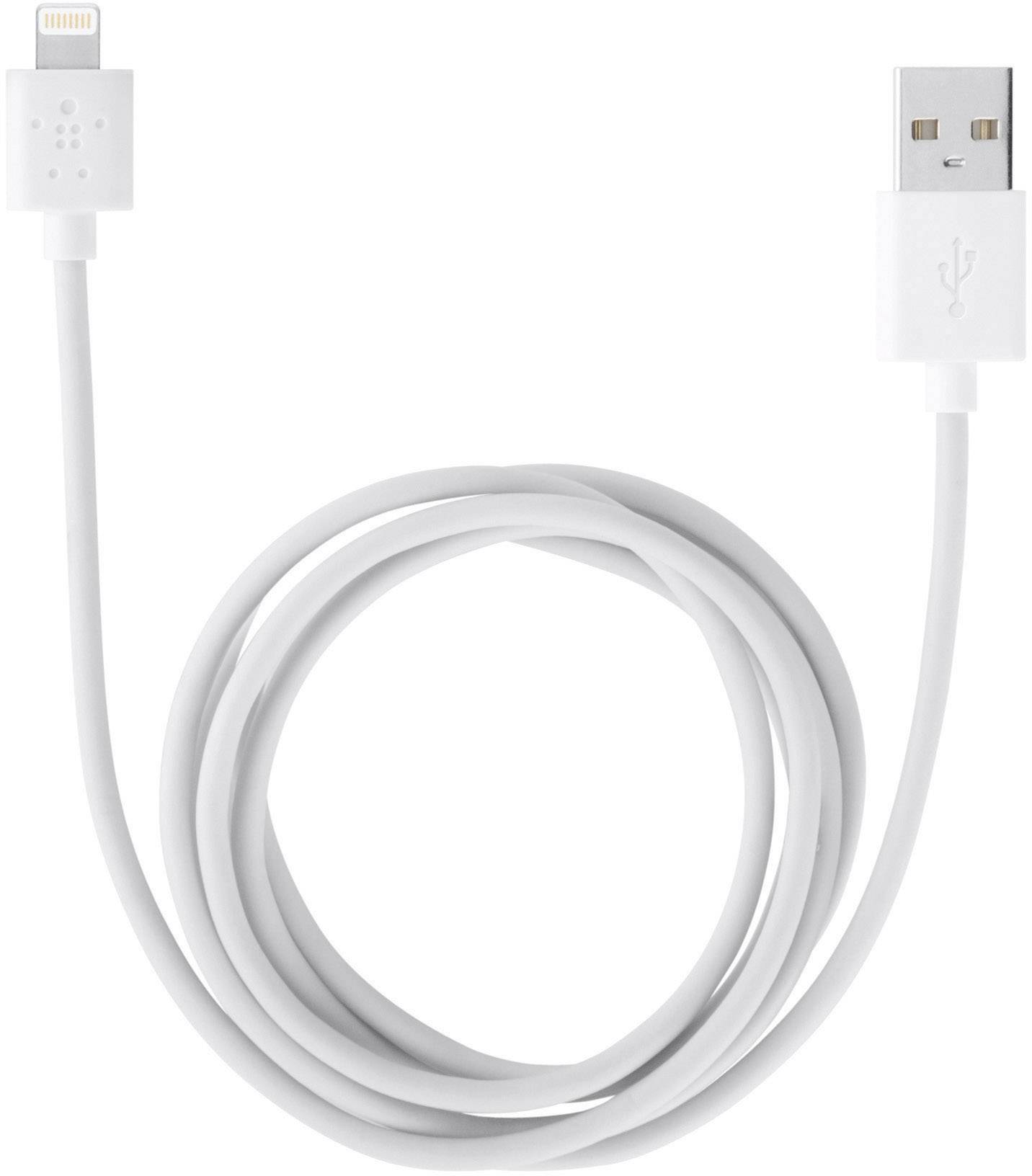 Belkin iPad/iPhone/iPod Datenkabel/Ladekabel [1x USB 2.0 Stecker A - 1x Apple Lightning-Stecker] 1.
