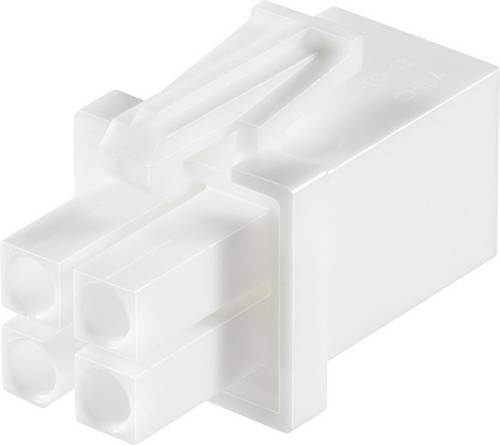 TE Connectivity Stiftgehäuse-Kabel Universal-MATE-N-LOK Polzahl Gesamt 4 Rastermaß: 4.14 mm 172167-