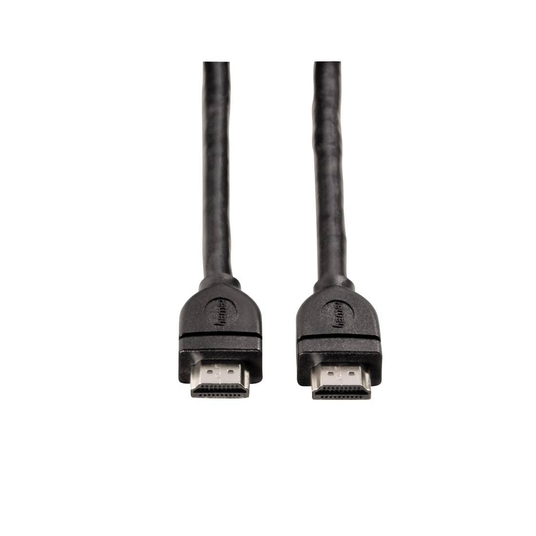 Hama HDMI Anschlusskabel HDMI-A Stecker, HDMI-A Stecker 1.80 m Schwarz 00039669 Audio Return Channel, Ultra HD (4k) HDMI HDMI-Kabel