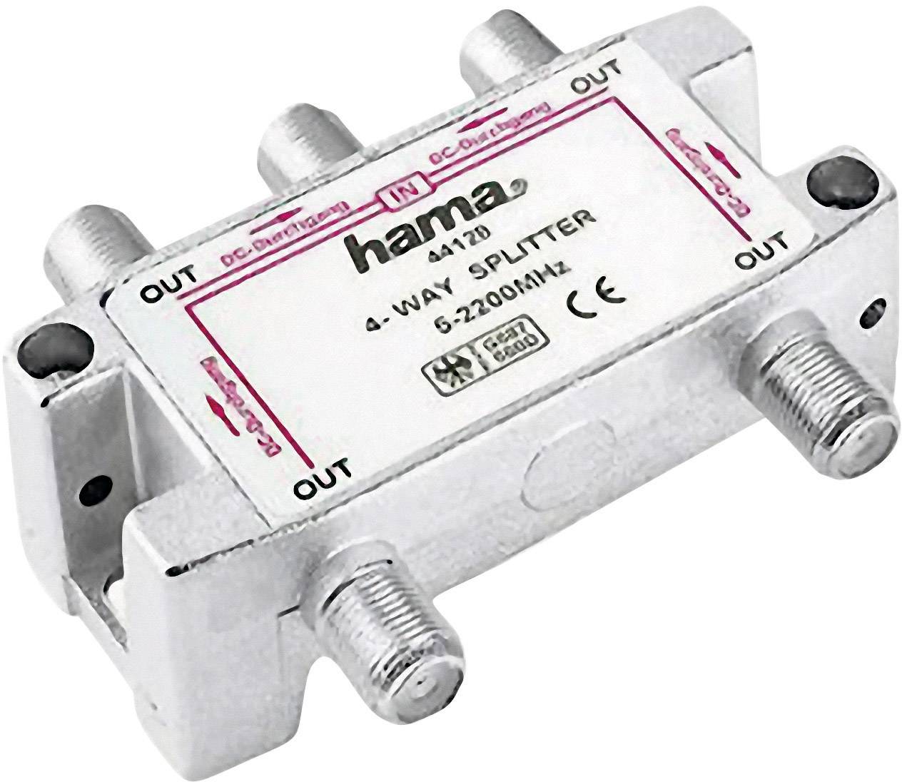 Hama 00044128 SAT-Verteiler 4-fach 5 - 2300 MHz