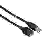 Hama USB-Kabel USB 3.2 Gen1 (USB 3.0 / USB 3.1 Gen1) USB-A Stecker, USB-A Buchse 50.00 cm Schwarz v