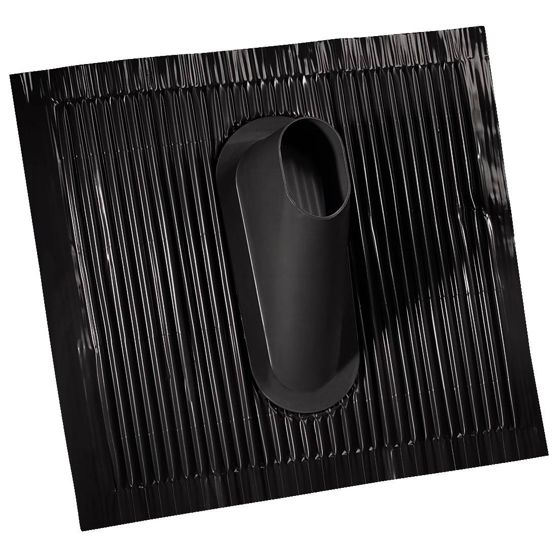 Hama 56691 Dachziegel-Dichtung Passend für Mast-Ø (max.): 60 mm Schwarz