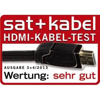 Hama HDMI Anschlusskabel 3.00 m Schwarz 00083057 Audio Return Channel, vergoldete Steckkontakte, 4K UHD HDMI-Kabel