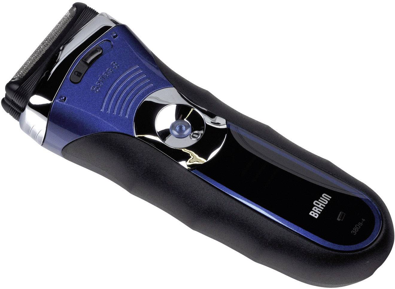 Braun 380s Wet&Dry Series 3 Folienrasierer Dunkel-Blau (metallic)