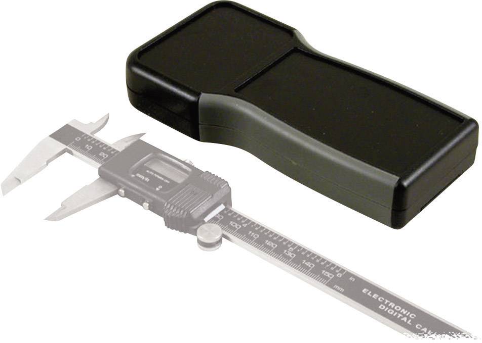 Hammond Electronics 1553TTBKBAT Hand-Gehäuse 28 x 80 x 165 ABS Schwarz 1St.