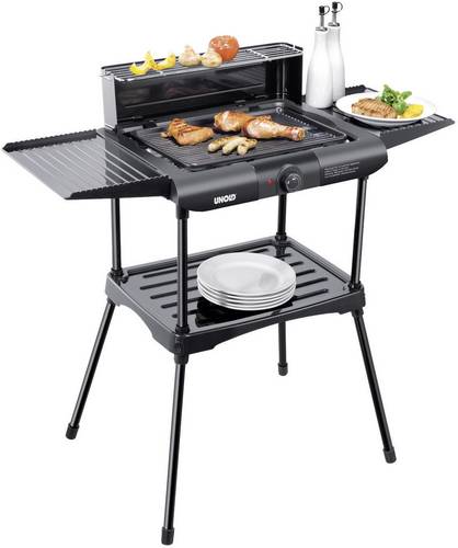 Unold Vario 58565 Elektro Grill mit manueller Temperatureinstellung Schwarz