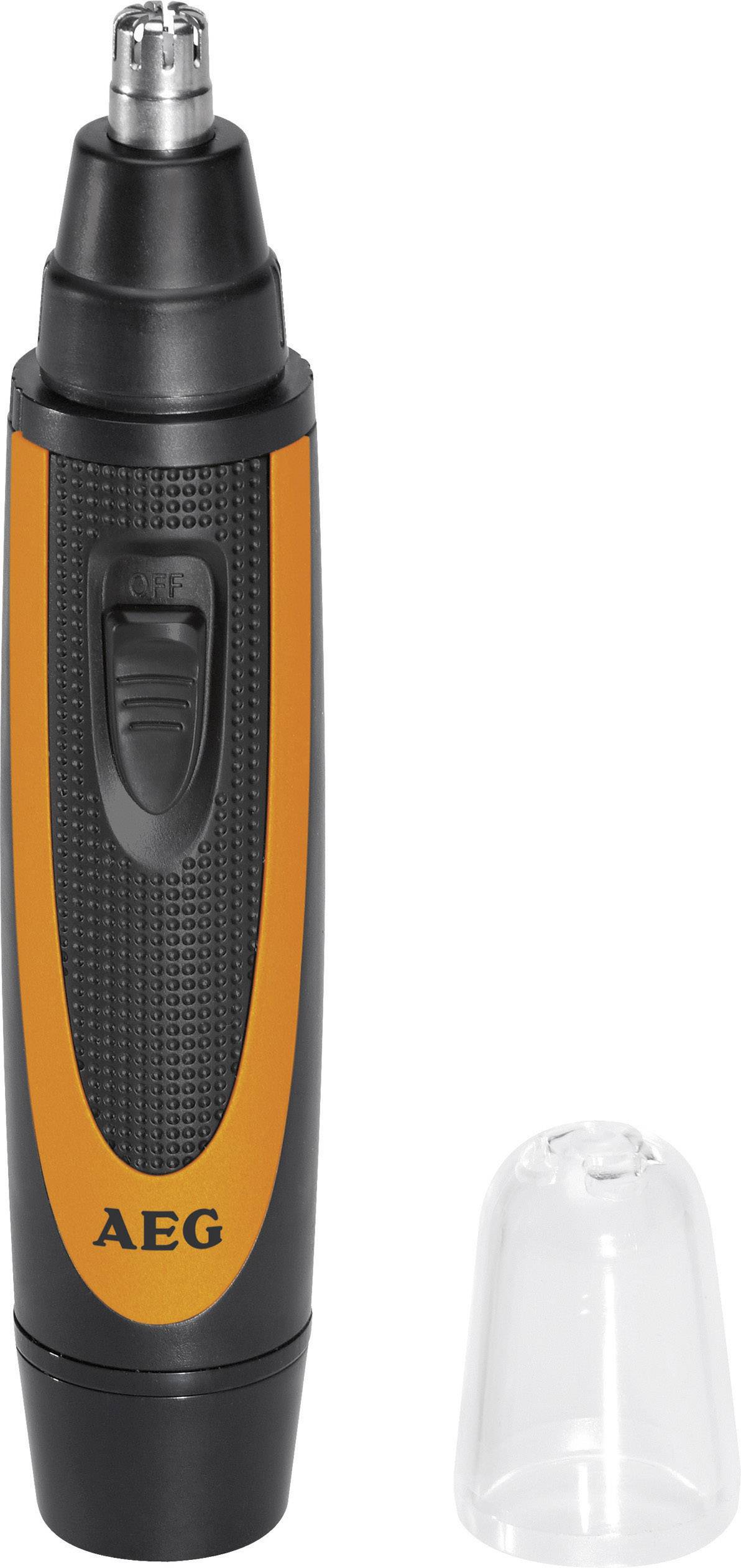 AEG HSM/R5597 Haarschneider, Bartschneider, Ohr-, Nasenhaartrimmer Schwarz, Orange