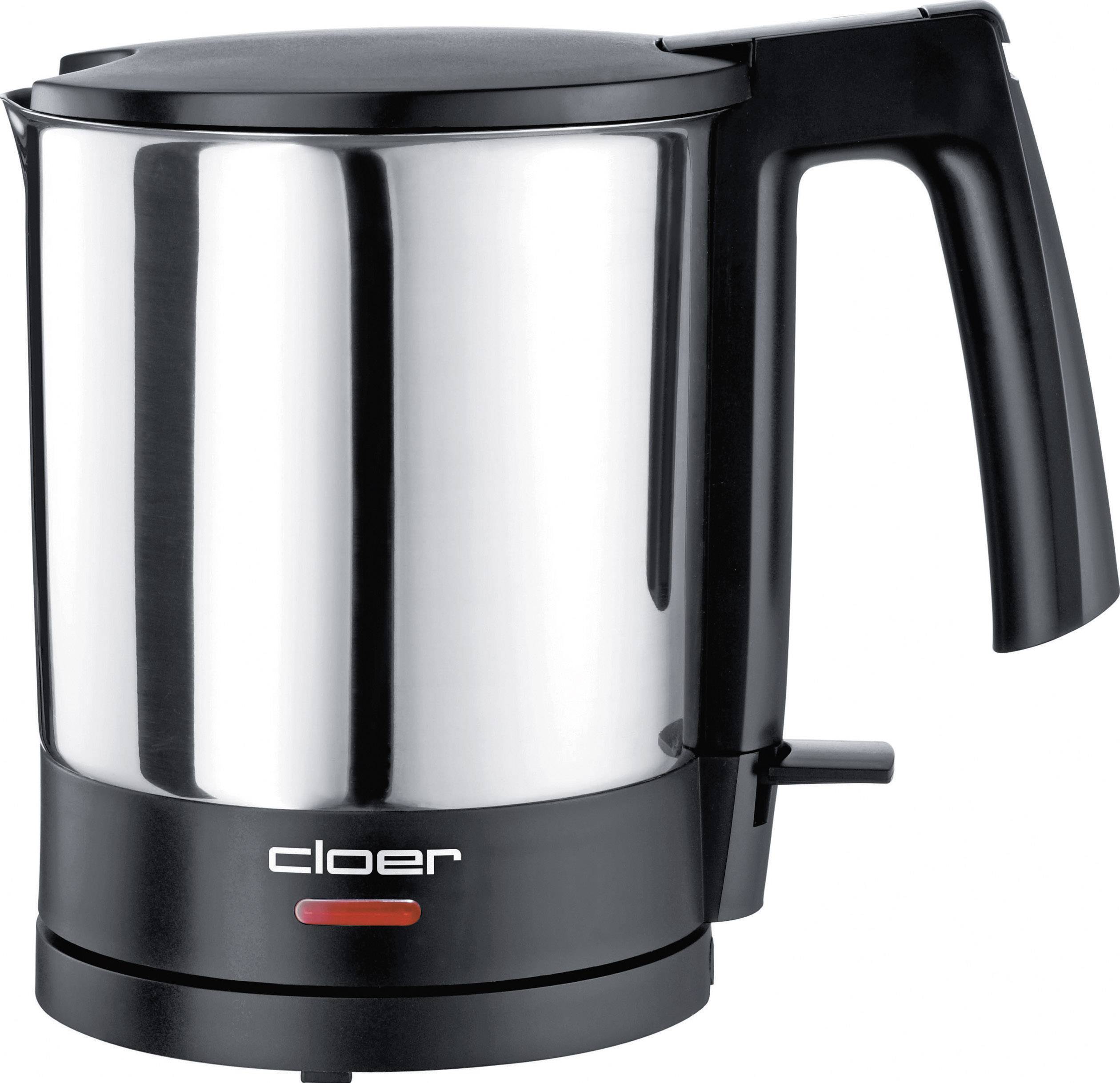 Cloer 4700 Wasserkocher Chrom-Schwarz