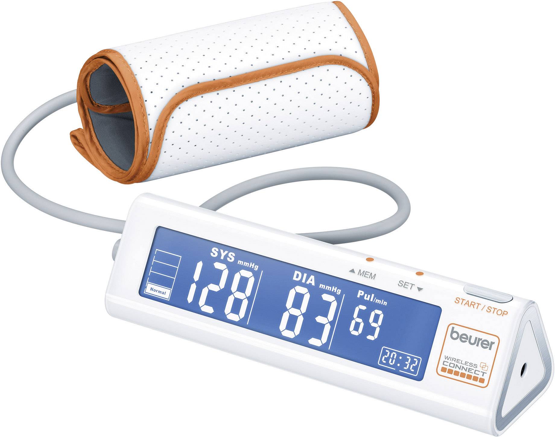 Beurer Connect Onpack Personenwaage Wägebereich (max.)=150 kg Weiß
