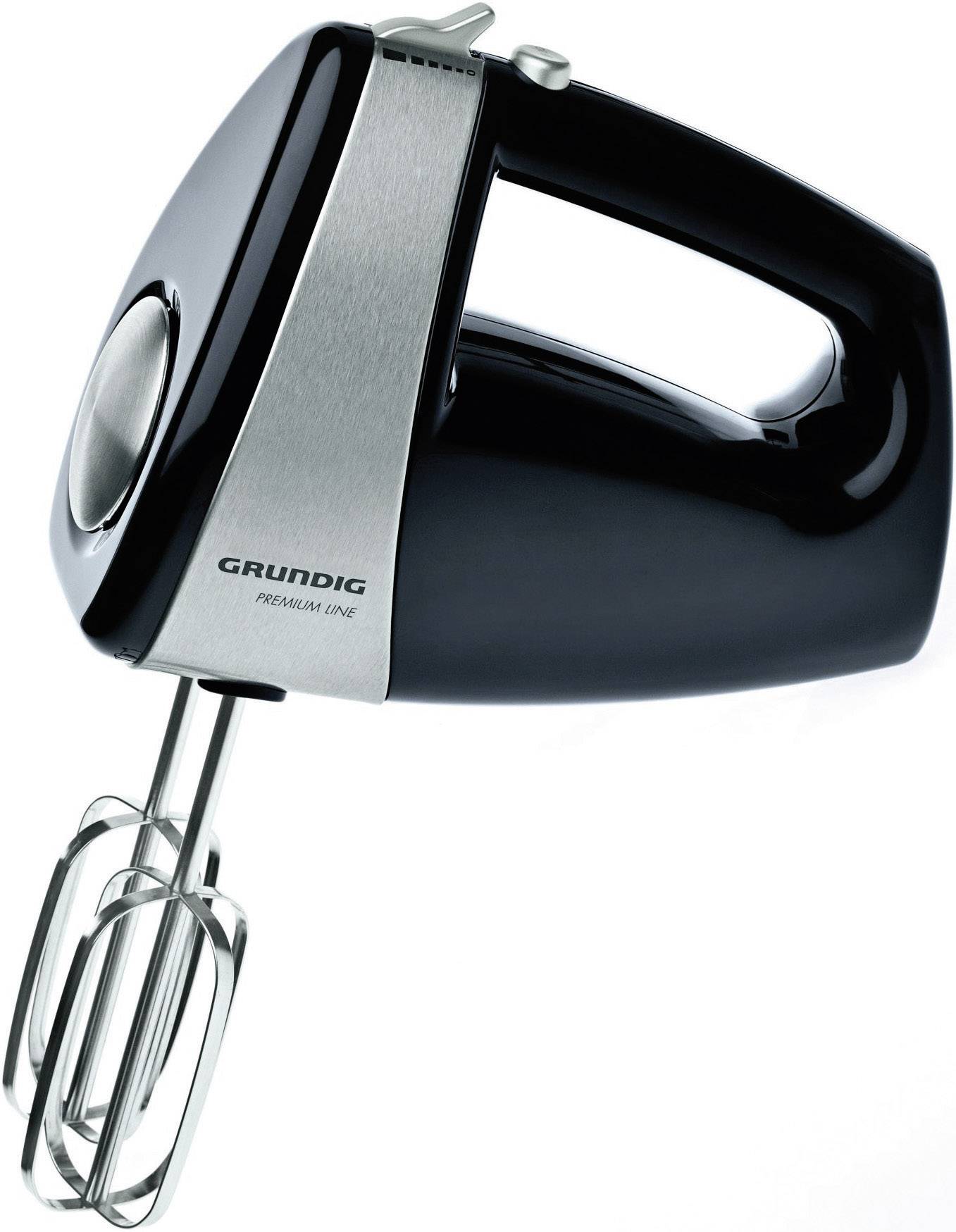 Grundig HM 5040 Handmixer 300 W Schwarz, Edelstahl