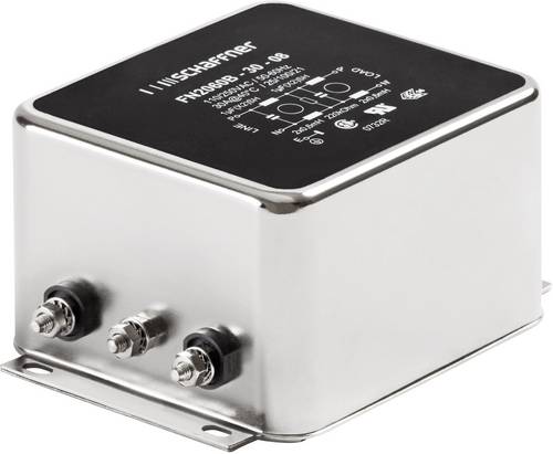 Schaffner FN 2060-6-06 FN 2060-6-06 Entstörfilter 250 V/AC 6 A 0.97 mH (B x H) 71 mm x 46.6 mm 1 St