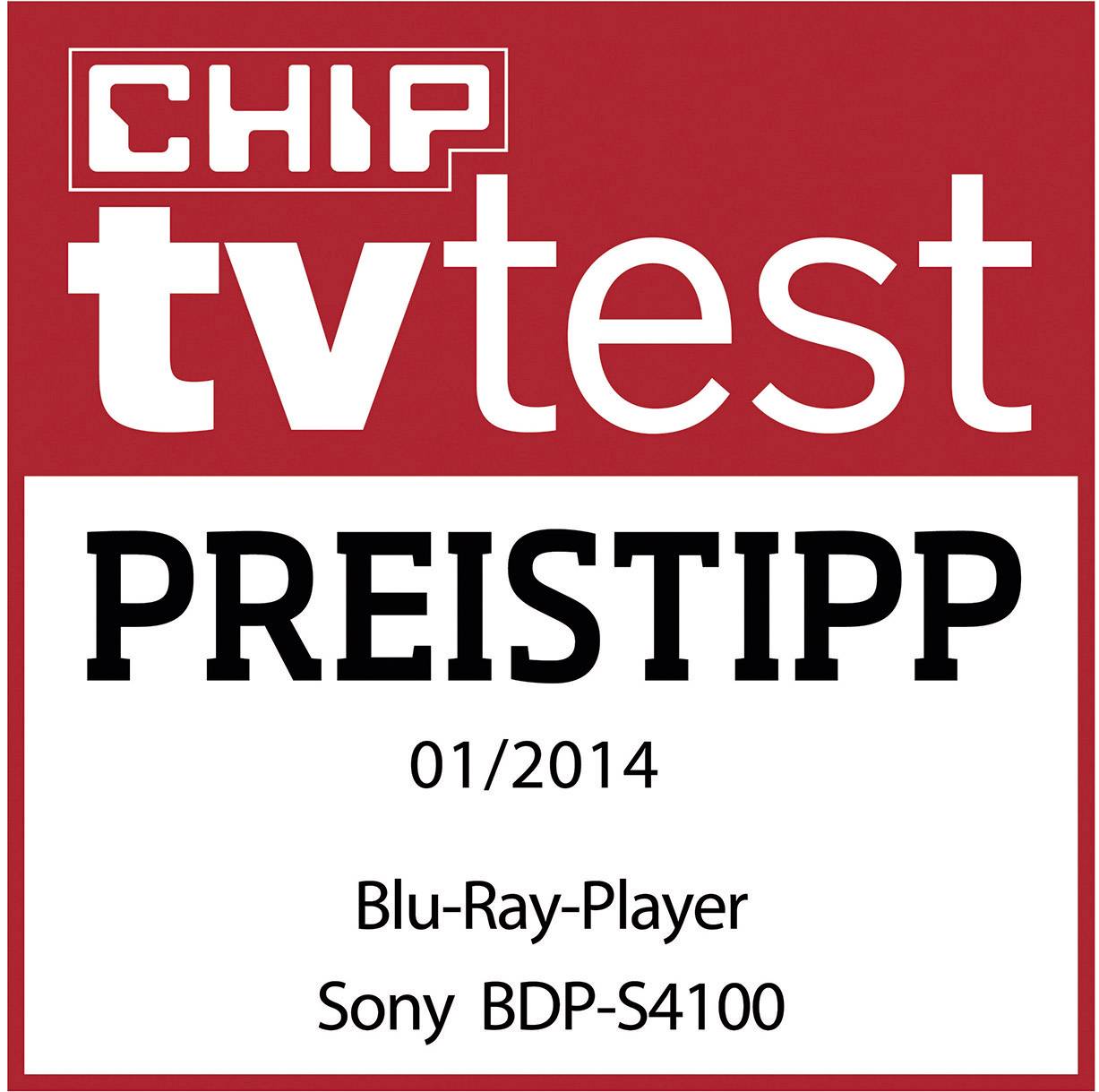 Sony BDP-S4100 3D-Blu-ray-Player Smart TV Schwarz