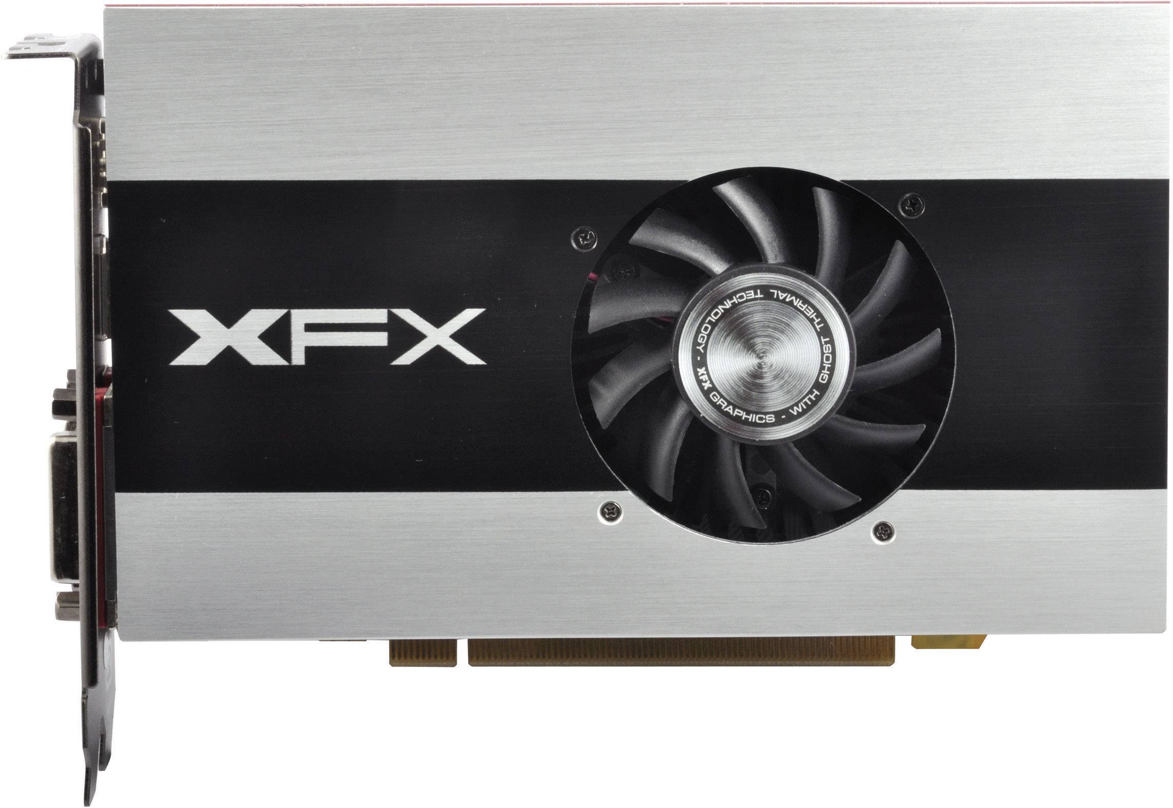 XFX Grafikkarte AMD Radeon HD7750 2 GB GDDR3-RAM PCIe x16 DVI, HDMI®, DisplayPort