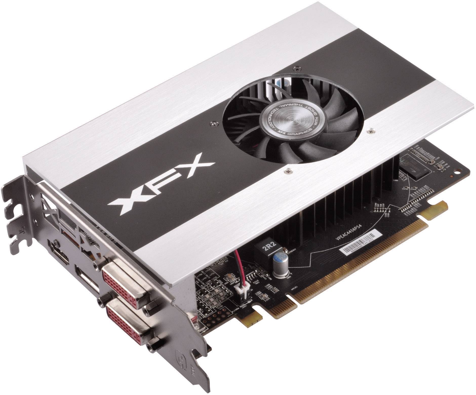 XFX Grafikkarte AMD Radeon HD7750 2 GB GDDR3-RAM PCIe x16 DVI, HDMI®, DisplayPort