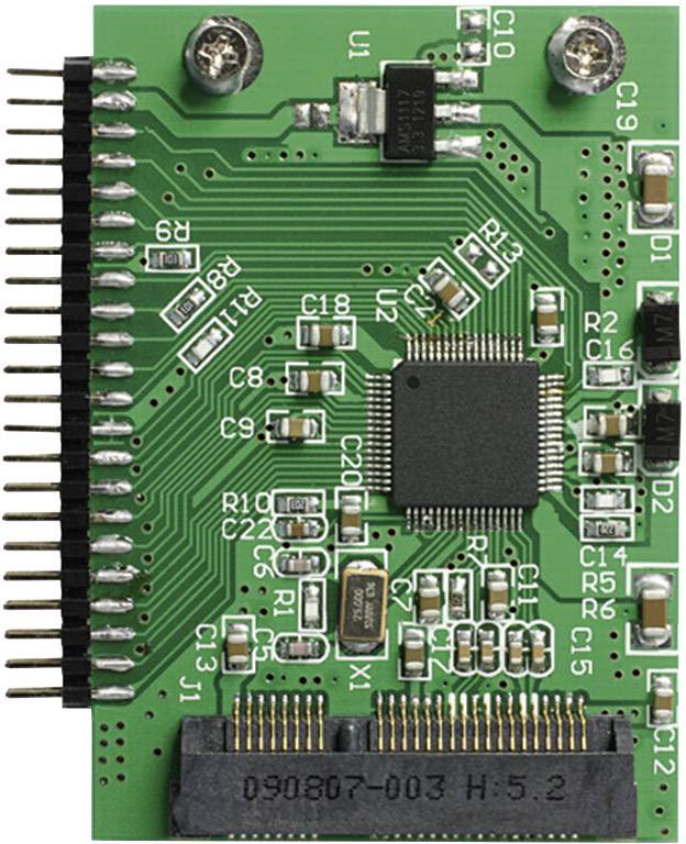 Delock 124395 Schnittstellen-Konverter [1x IDE-Stecker 44pol. - 1x MiniSATA-Buchse]