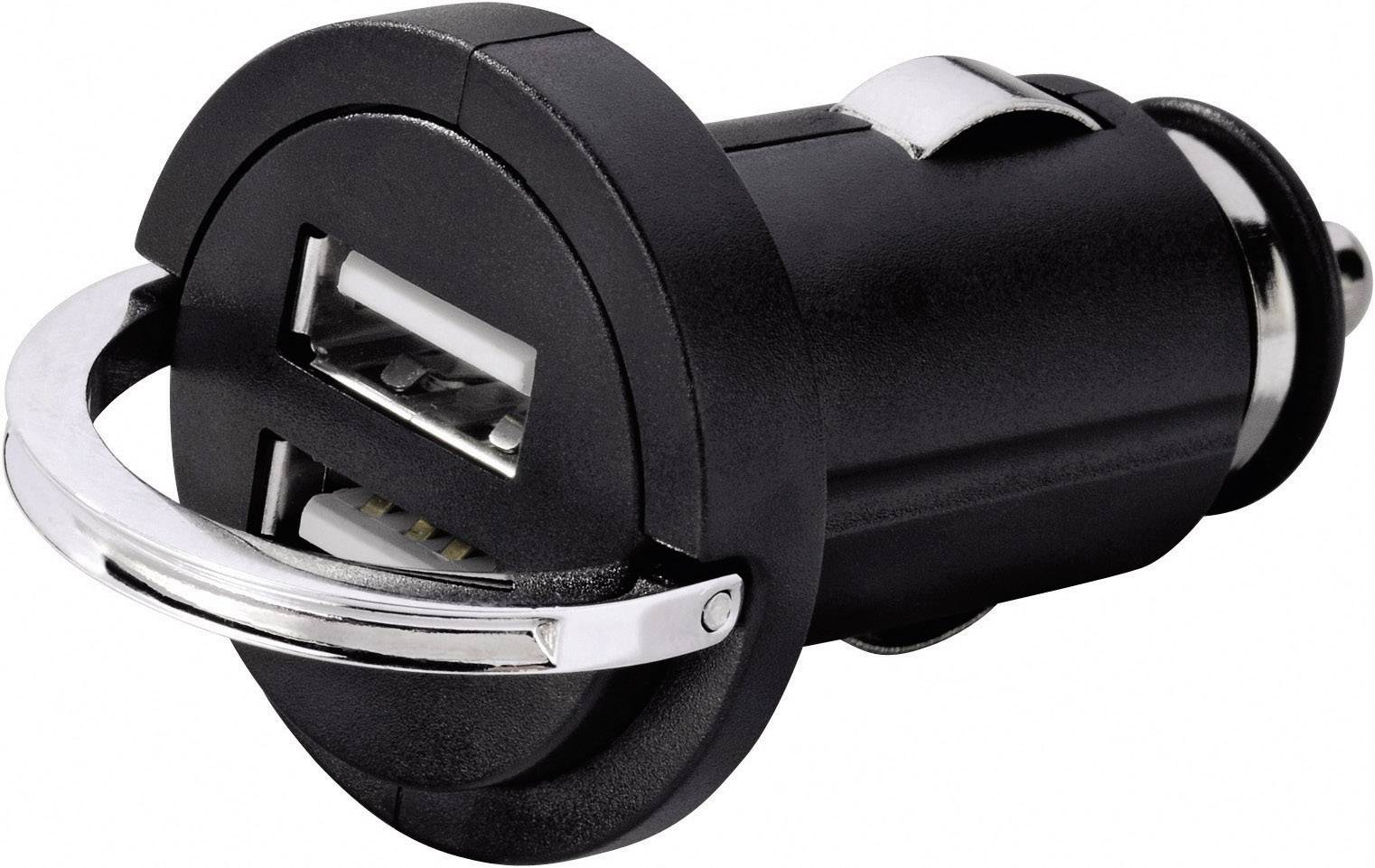 Hama Mini CLA 2.1 12063 USB-Ladegerät KFZ Ausgangsstrom (max.) 2100 mA 2 x USB