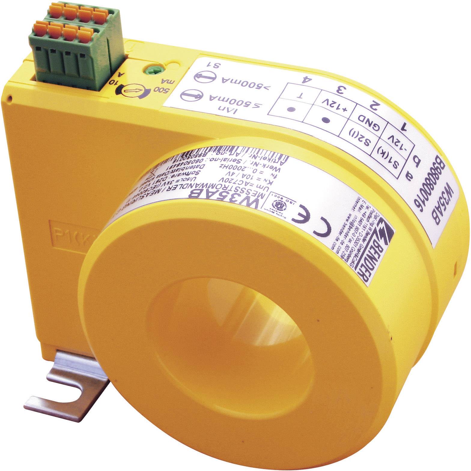 Bender W60AB Stromwandler Leiterdurchführung Ø:60 mm 10 mA - 10 A 1 St.