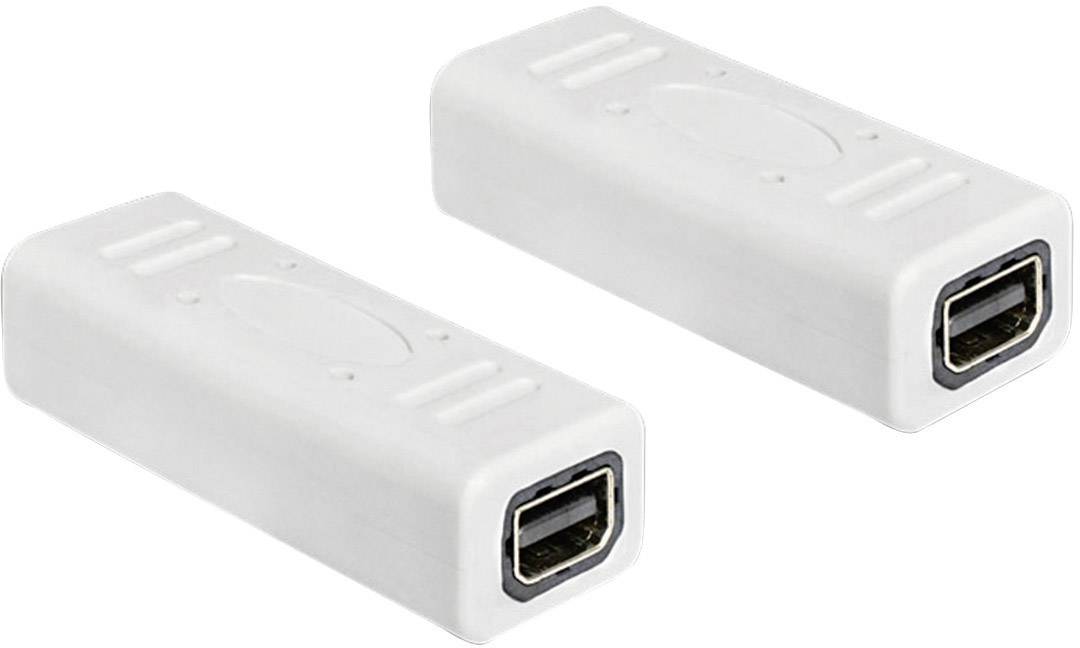 Delock 65450 DisplayPort Adapter [1x Mini-DisplayPort Buchse - 1x Mini-DisplayPort Buchse] Weiß