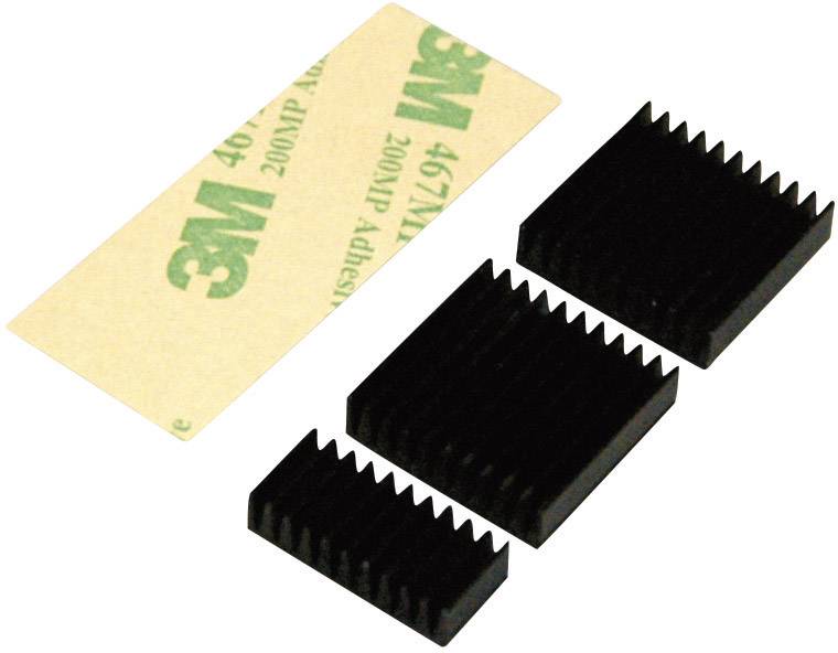 Allnet HeatSink_21x21x6 Kühlkörper Passend für (Entwicklungskits): Banana Pi